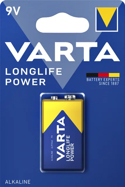 Batterij VARTA Longlife Power 9v