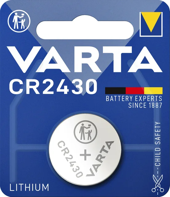 Batterij VARTA knoopcel 1x CR2430 lithium