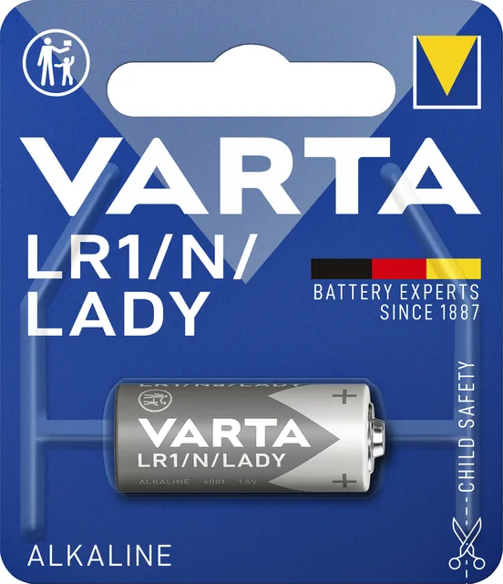 Batterij VARTA 1x LR1 N Lady alkaline