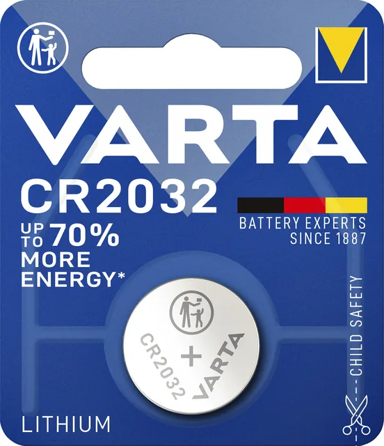 Batterij VARTA knoopcel 1x CR2032 lithium
