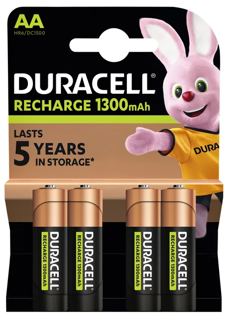 Batterij oplb Durable AA Plus rcr 1300mAh