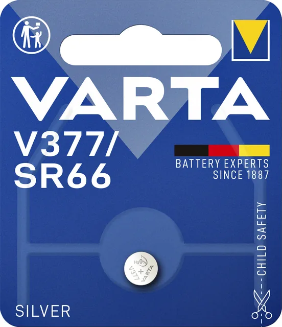 Batterij VARTA knoopcel V377 horloge