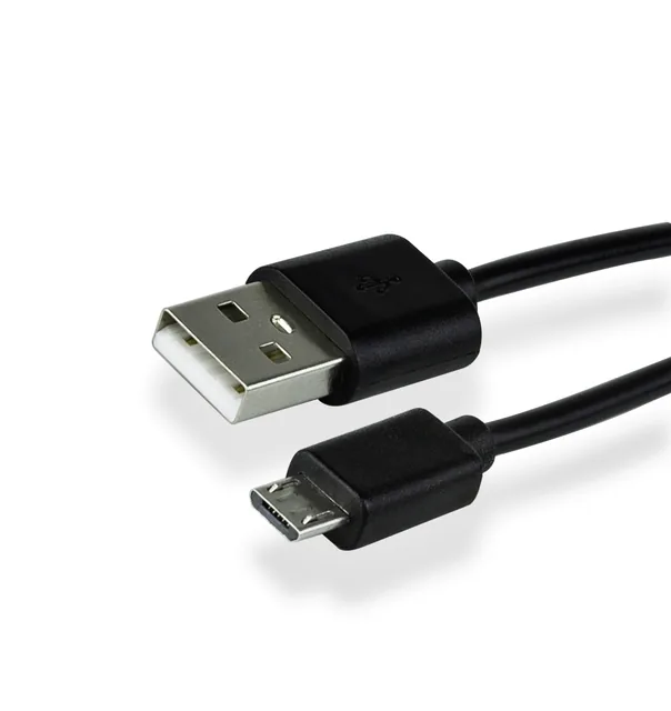 Kabel Green Mouse USB micro A 2.0 1 meter zwart