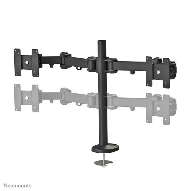 Monitorarm Neomounts D960DG doorvoerklem zwart