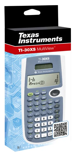 Rekenmachine Texas TI-30XS multiview solar