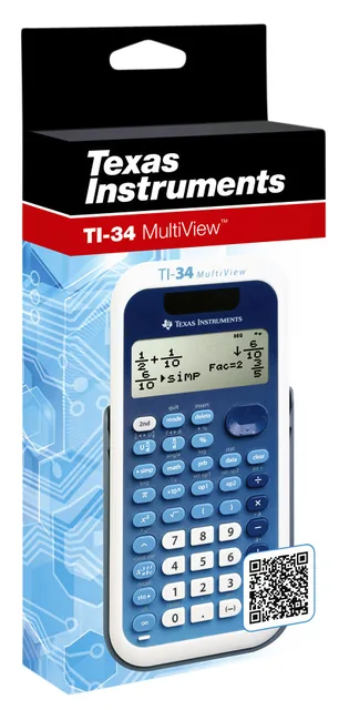 Rekenmachine Texas TI-34 multiview