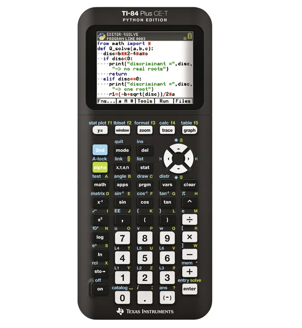 Rekenmachine Texas TI-84 Plus CE-T Python Edition