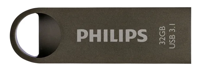 USB stick 3.1 Philips Moon USB-A 32GB grijs