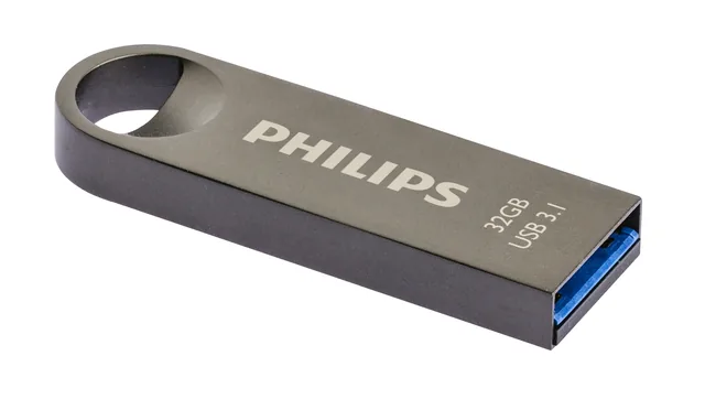 USB stick 3.1 Philips Moon USB-A 32GB grijs
