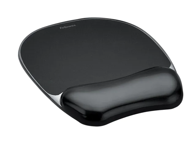 Muismat polssteun Fellowes Crystals gel tr zw
