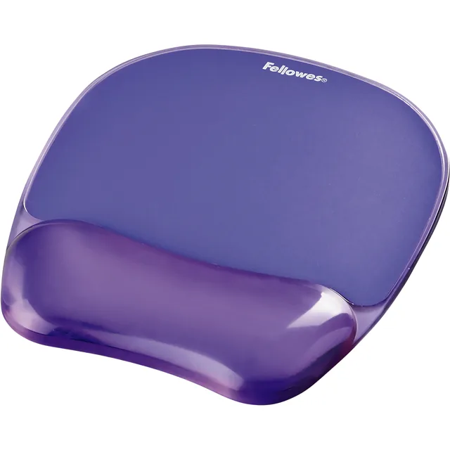 Muismat polssteun Fellowes Crystals gel tr ps
