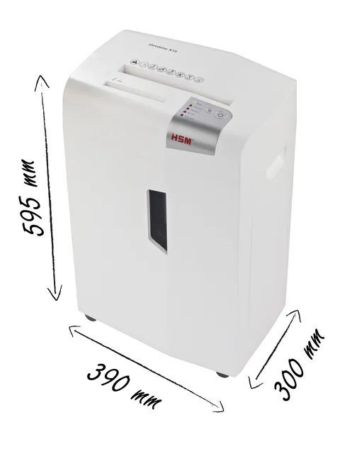 Papiervernietiger HSM shredstar X15 4x37mm