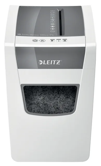 Papiervernietiger Leitz IQ Slim Home Office 4x28mm