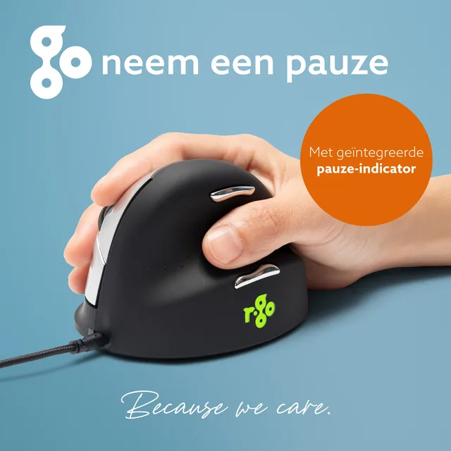 Ergonomisch muis R-Go HE Break Draad Rechts M