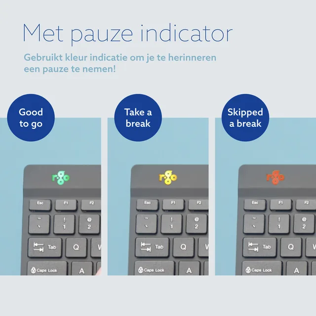 Toetsenbord R-Go Ergonomisch Split Break AZERTY