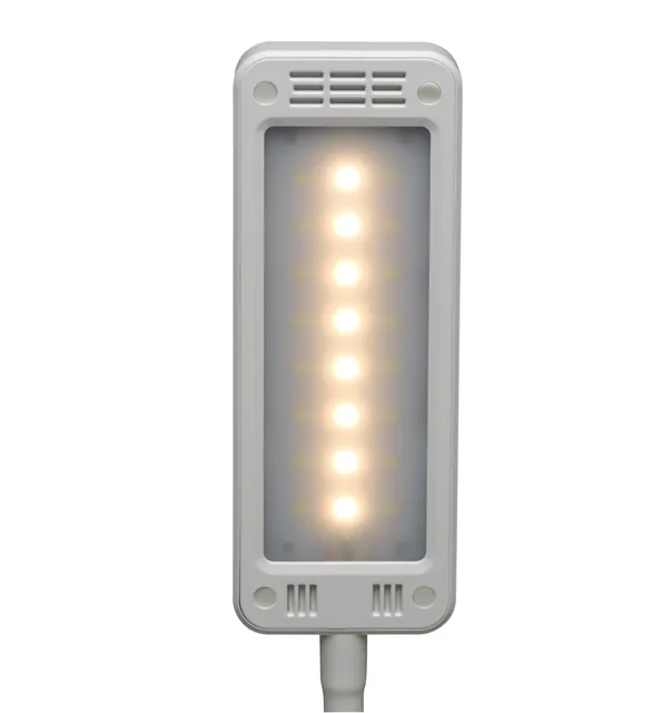 Bureaulamp MAUL Pearly LED voet dimbaar wit
