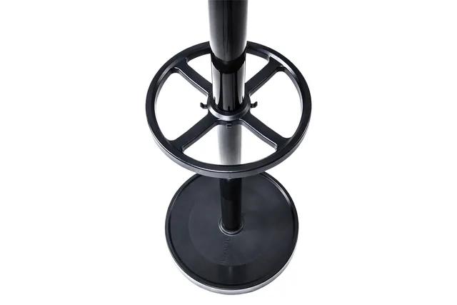 Kapstok MAUL Nubis stnd 176cm 20 haken zw RAL9004