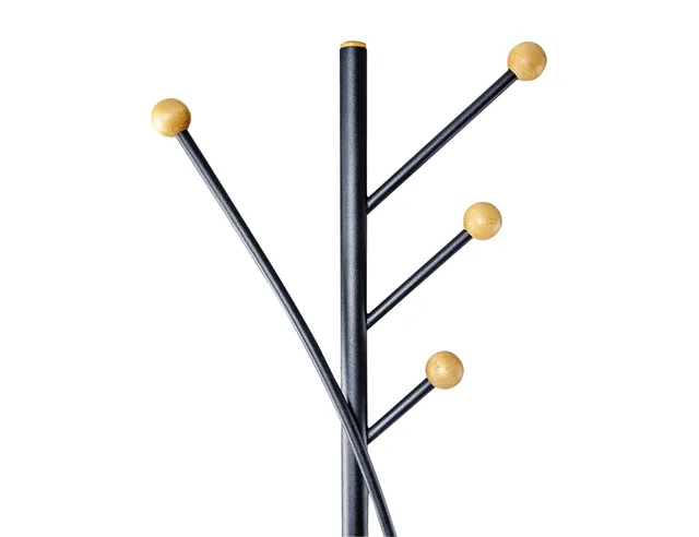 Kapstok MAUL Aura stnd 180cm 4 haken zw