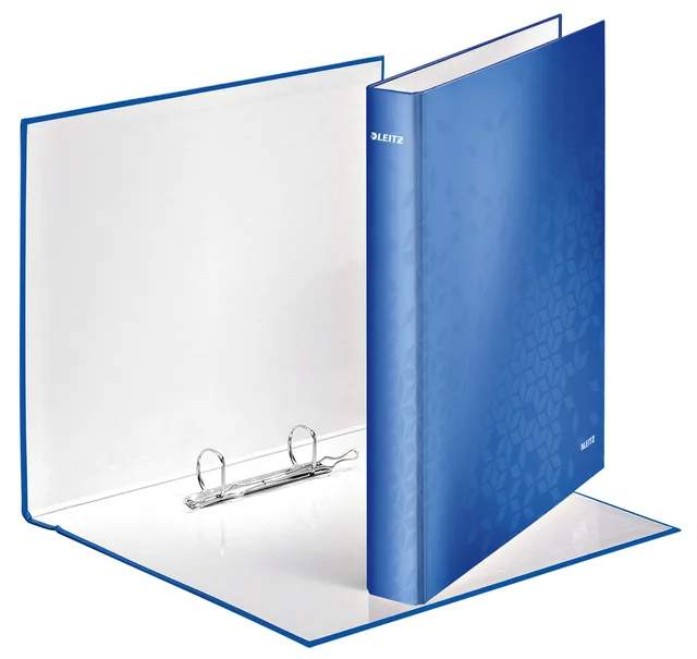 Ringband Leitz WOW A4 maxi 2-rings D-mech 40mm bl