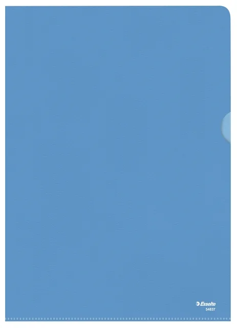 L-map Esselte standaard A4 0.11mm PP blauw