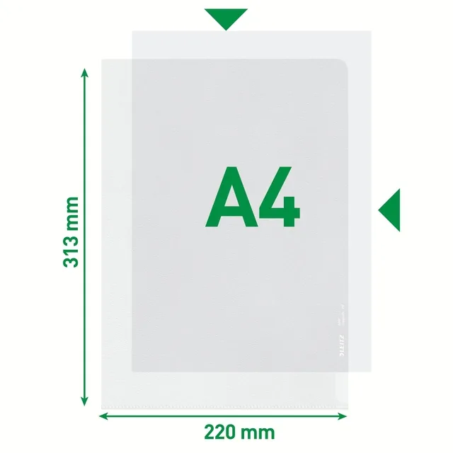 L-map Leitz Premium PP A4 transparant