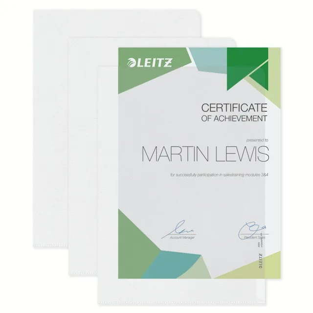 L-map Leitz Premium copy safe PP A4 transparant