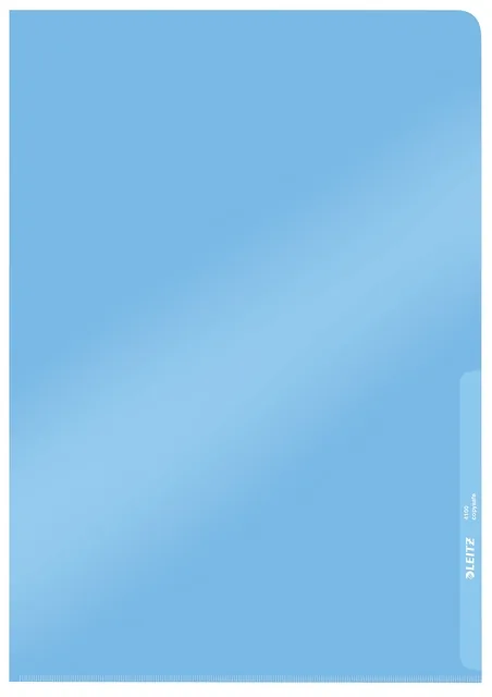 L-map Leitz Premium lasnaad copy safe PVC A4 blauw