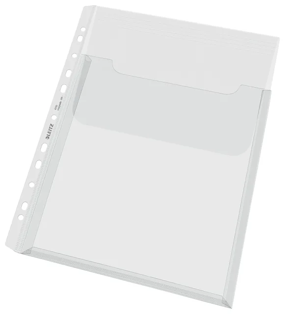 Harmonica showtas Leitz klep PP A4  glashelder