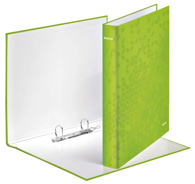 Ringband Leitz WOW A4 maxi 2-rings D-mech 40mm gn