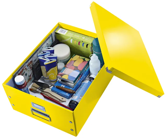 Opbergbox Leitz WOW Click Store 369x200x482mm gl
