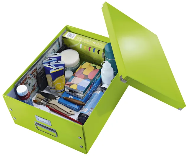 Opbergbox Leitz WOW Click Store 369x200x482mm gn