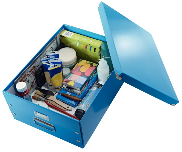 Opbergbox Leitz WOW Click Store 369x200x482mm bl