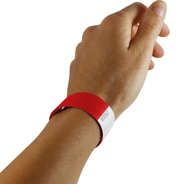 Polsband Combicraft Tyvek rood 100st