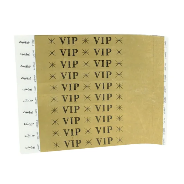 Polsband Combicraft VIP wit 100st