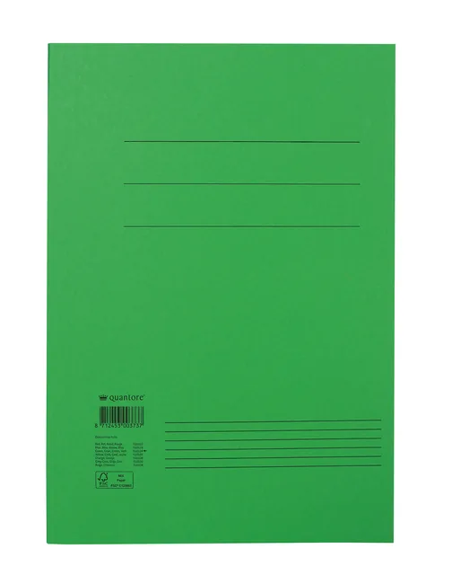 Dossiermap Quantore Fo 320gr groen