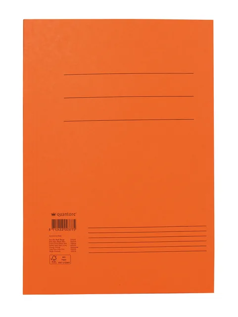 Dossiermap Quantore Fo 320gr oranje