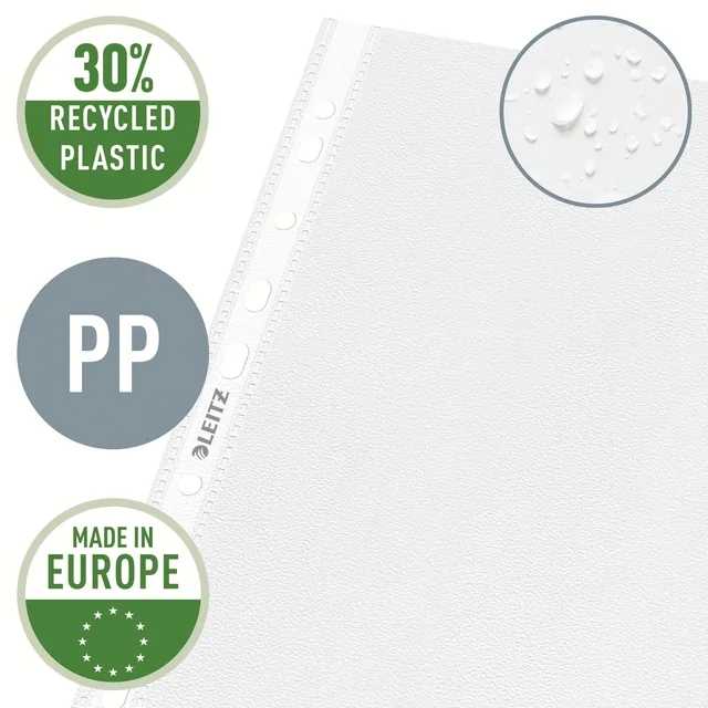Showtas Leitz Premium 0.10mm PP A4 transparant