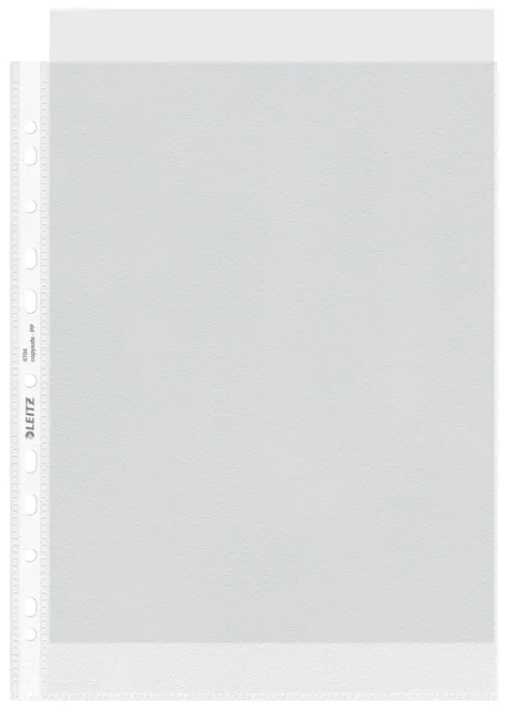 Showtas Leitz Premium 0.10mm PP A4 transparant