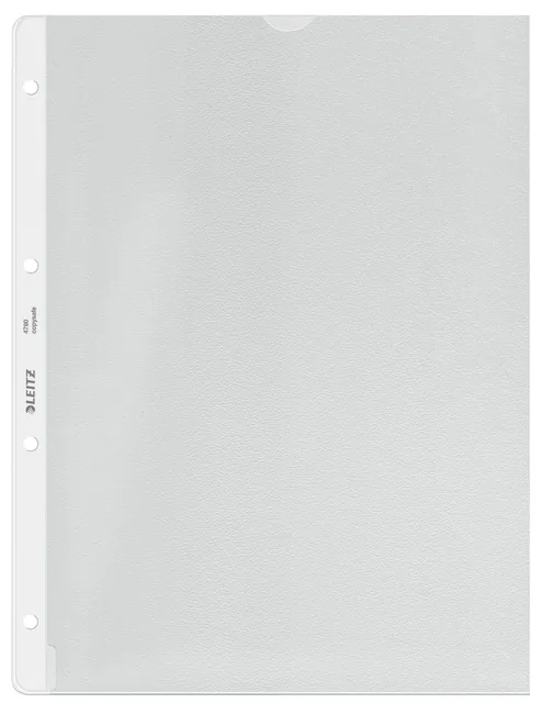 Showtas Leitz Premium uitsnede PP A4 transparant