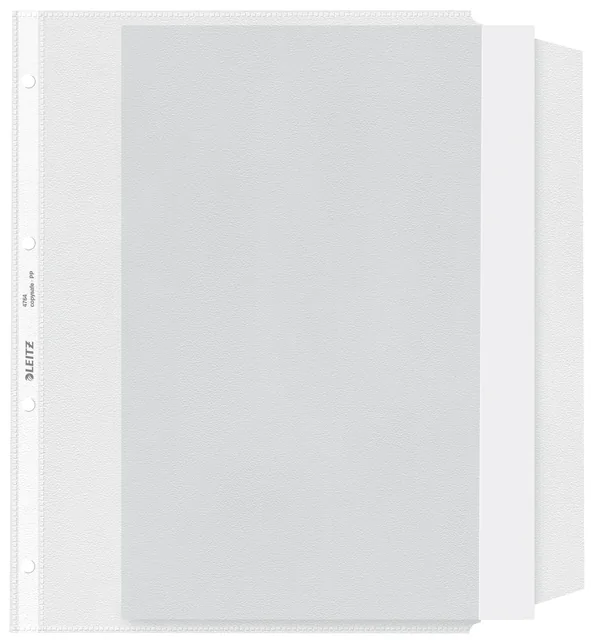 Showtas Leitz Premium met klep PP A4 transparant
