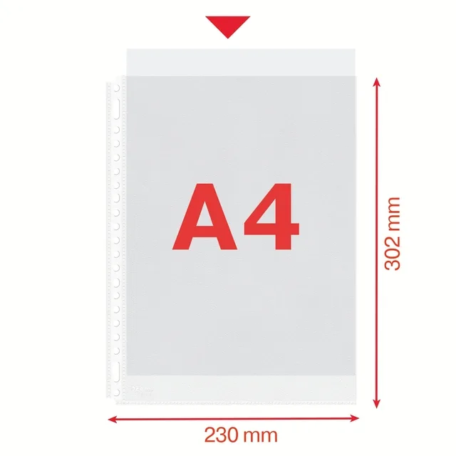 Showtas Esselte 0.08mm 21-gaats A4 mat