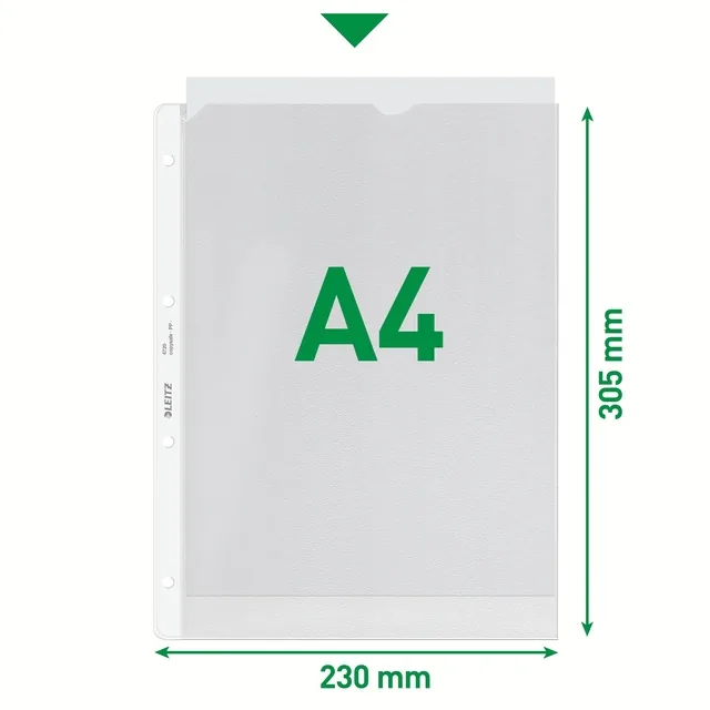 Showtas Leitz Premium 4-gaats PP A4 transparant
