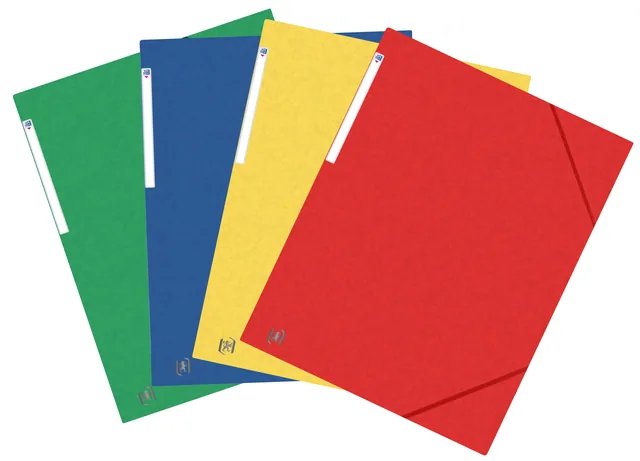 Elastomap Oxford Top File A3 3 kleppen 390gr ass