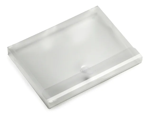 Enveloptas Europel A4 330x250x30mm dw PP trans wt