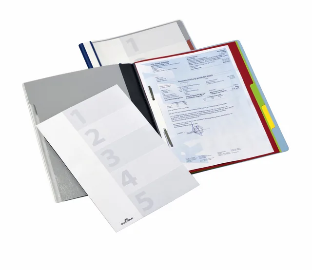 Organisatiemap Durable Divisoflex A4 blauw