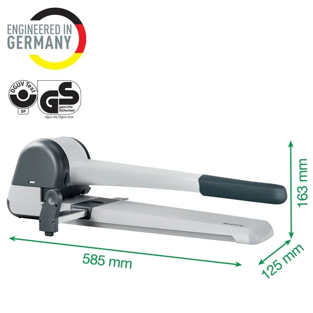 Perforator Leitz Heavy Duty Super 250 vel zilver