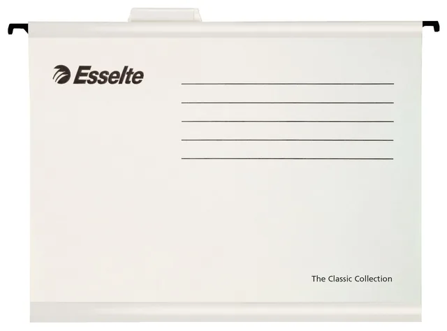 Hangmap Esselte Classic A4 V-bodem 345x240mm wit