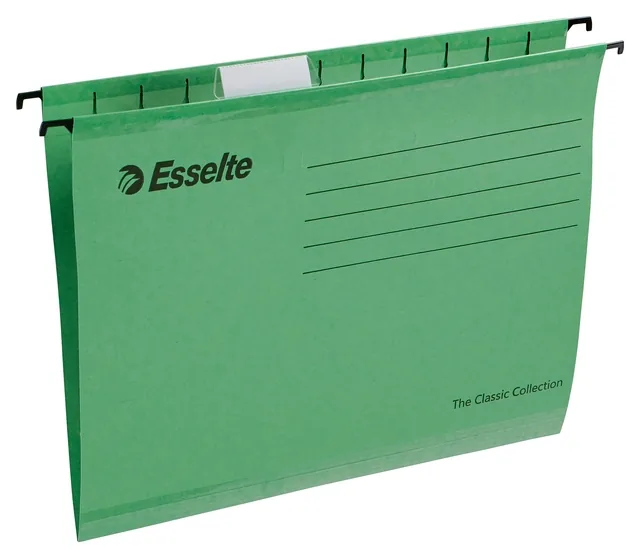 Hangmap Esselte Classic A4 V-bodem 345x240mm gn
