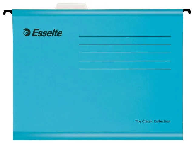 Hangmap Esselte Classic folio V-bodem 382x240mm bl