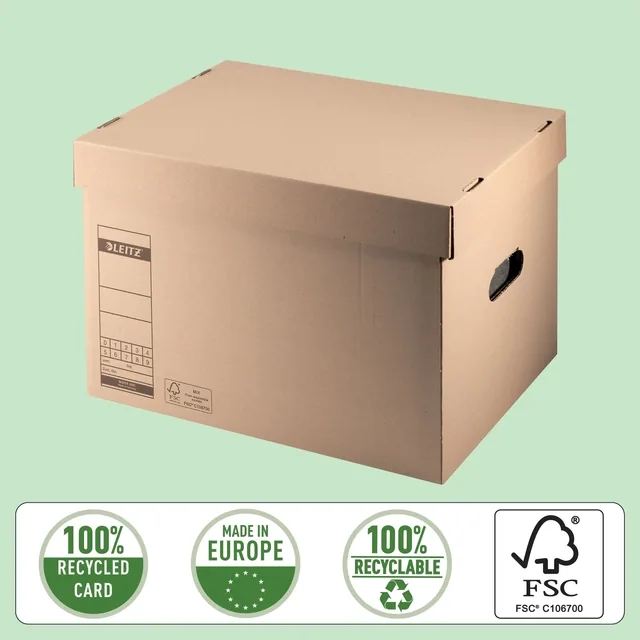Archiefdoos deksel Leitz Premium 335x280x440mm br